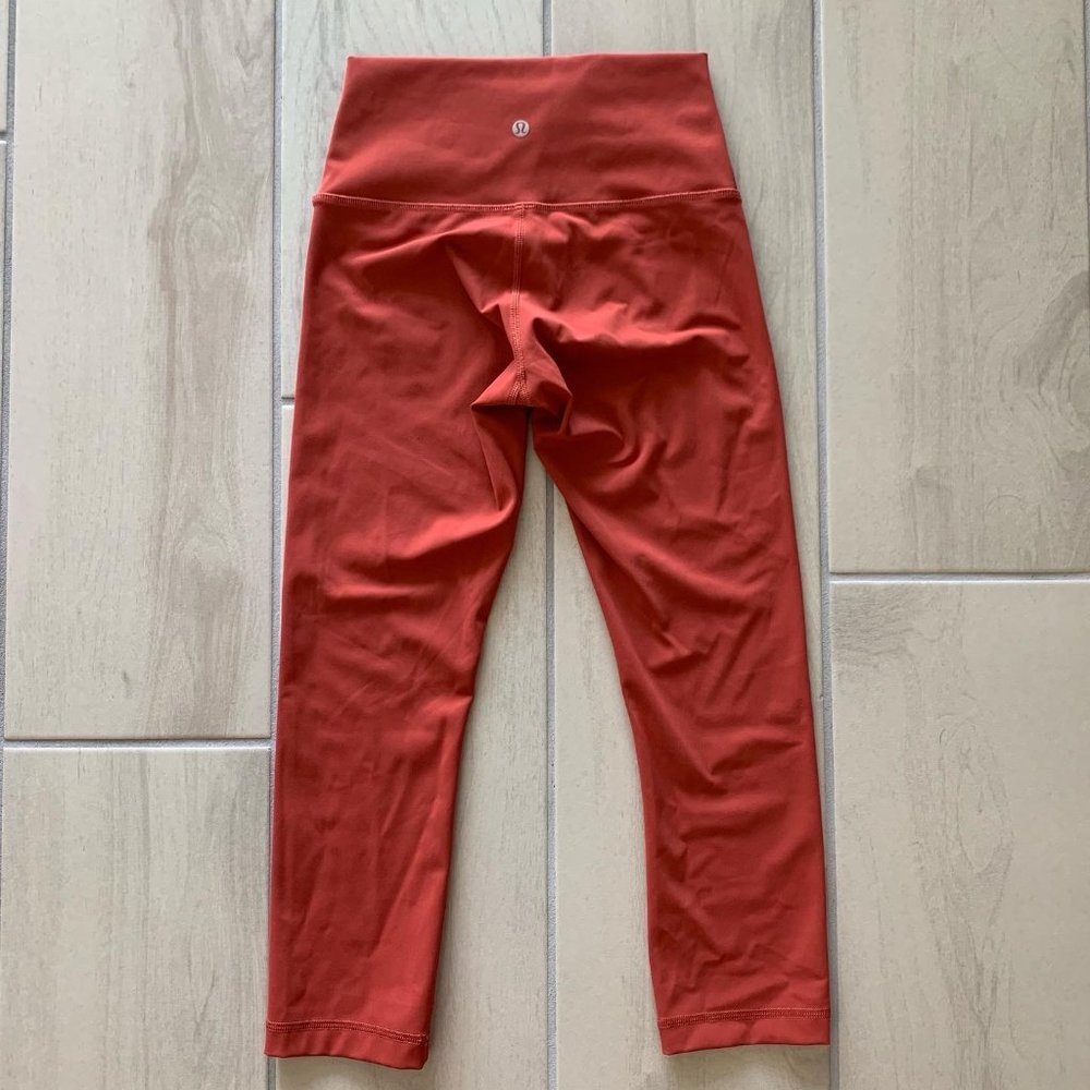 Lululemon Leggings Wunder Under Crop Size 4